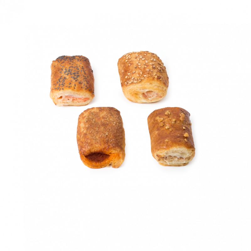 HOJALDRITOS DE JAMÓN Y QUESO